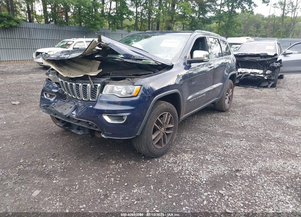 2017 JEEP GRAND CHEROKEE LIMITED VIN: 1C4RJFBG4HC692405