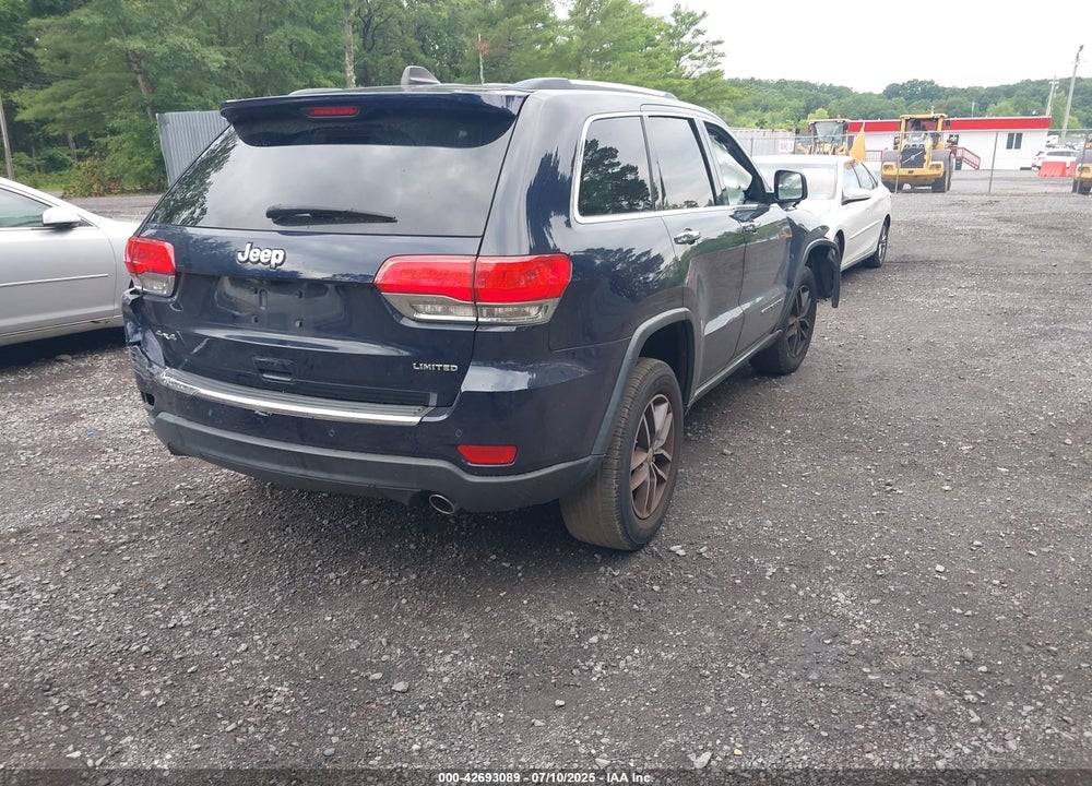 2017 JEEP GRAND CHEROKEE LIMITED VIN: 1C4RJFBG4HC692405