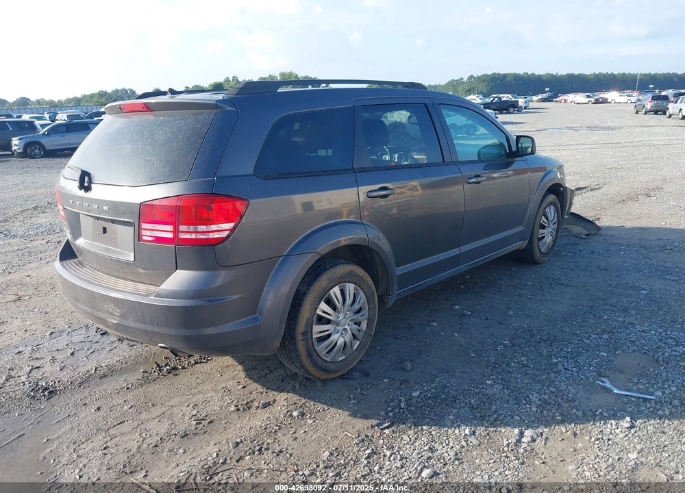 2016 DODGE JOURNEY SE VIN: 3C4PDCAB0GT249982
