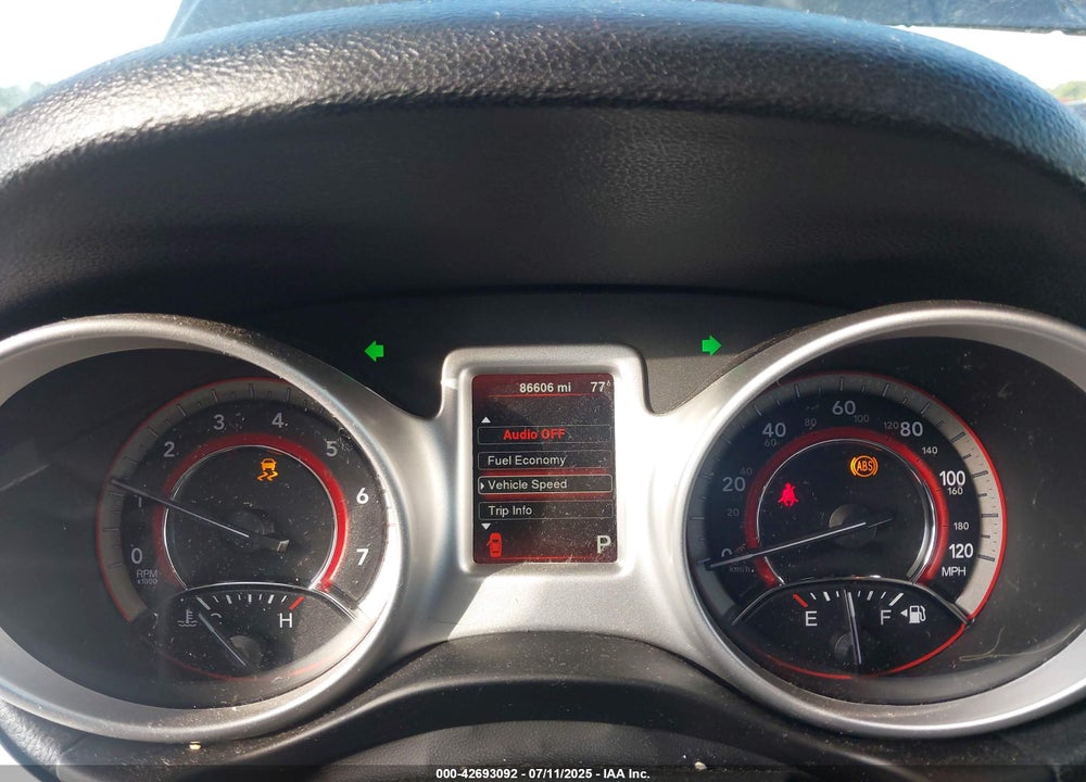 2016 DODGE JOURNEY SE VIN: 3C4PDCAB0GT249982