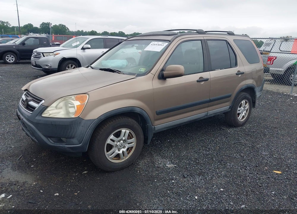 2003 HONDA CR-V VIN: SHSRD788X3U114360