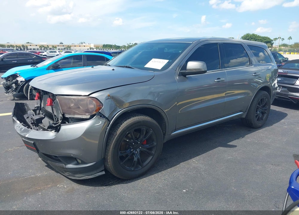2013 DODGE DURANGO VIN: 1C4RDHAGXDC500144