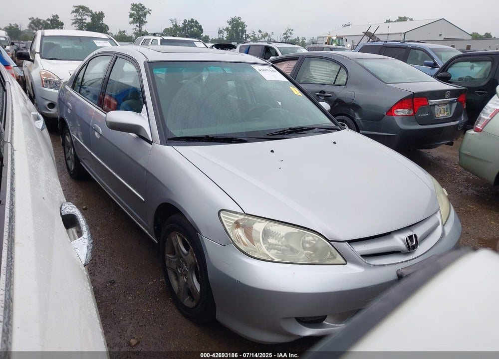 2004 HONDA CIVIC EX VIN: 1HGES267X4L011805