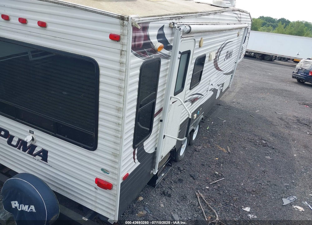 2014 FOREST RIVER PUMA 5TH WHEEL VIN: 4X4FPUD25EP046411