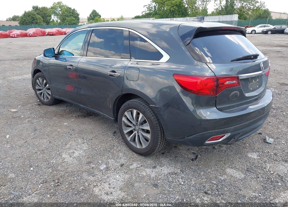 2014 ACURA MDX VIN: 5FRYD4H45EB037428