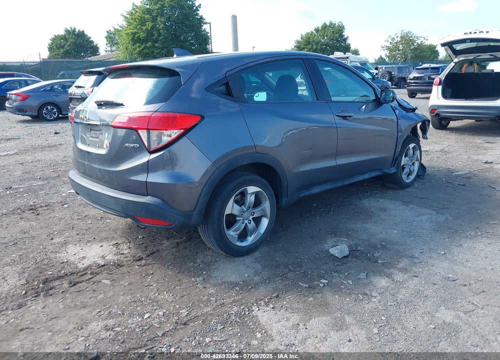 2019 HONDA HR-V VIN: 3CZRU6H34KG710038