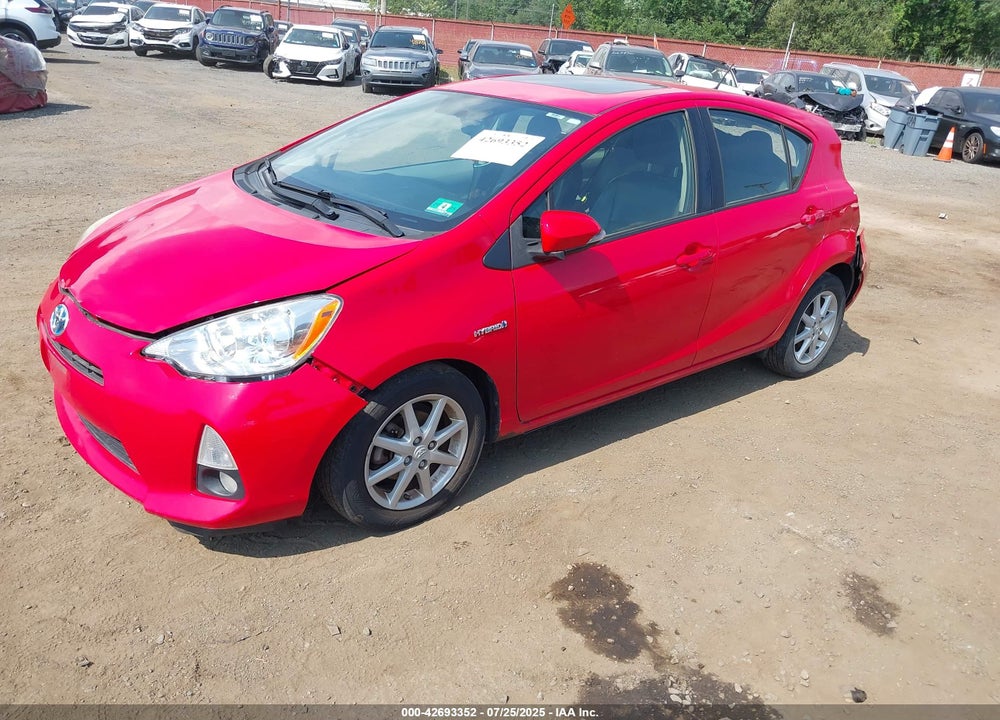 2014 TOYOTA PRIUS C VIN: JTDKDTB34E1069510