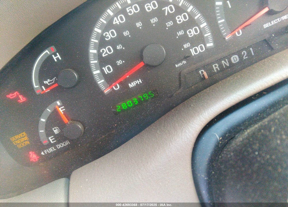 2000 FORD F150 VIN: 1FTRX17L6YNA35925