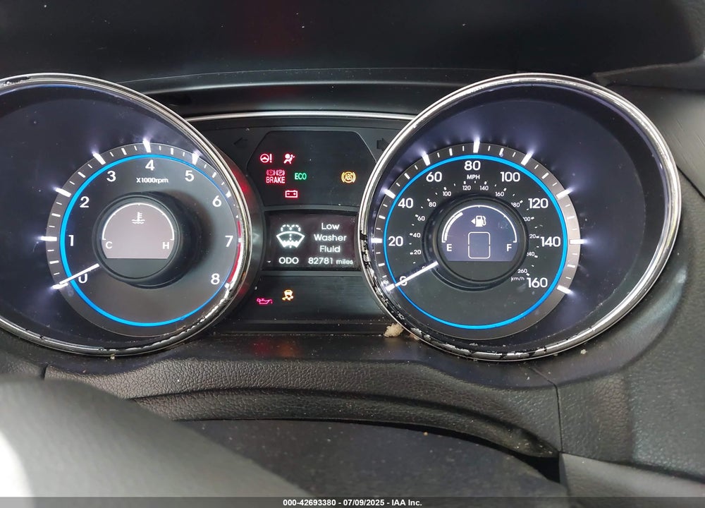 2014 HYUNDAI SONATA VIN: 5NPEB4AC9EH825268