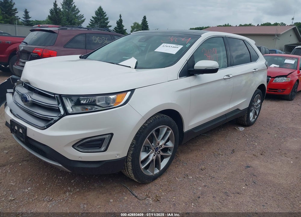 2017 FORD EDGE VIN: 2FMPK4K81HBB46593
