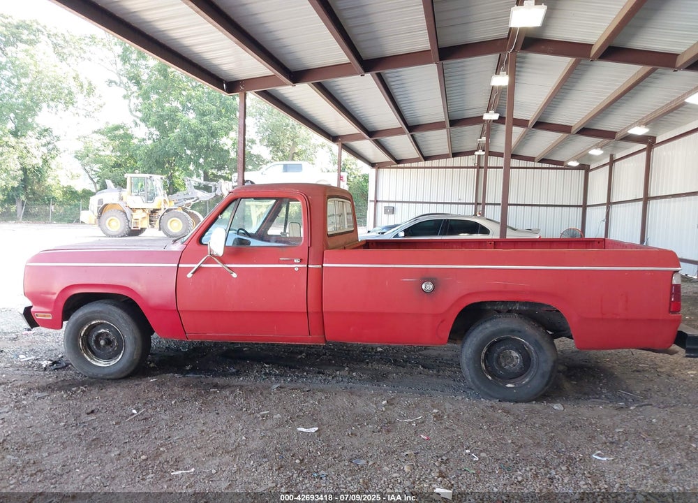 1979 DODGE PICKUP VIN: D14BE9S106154
