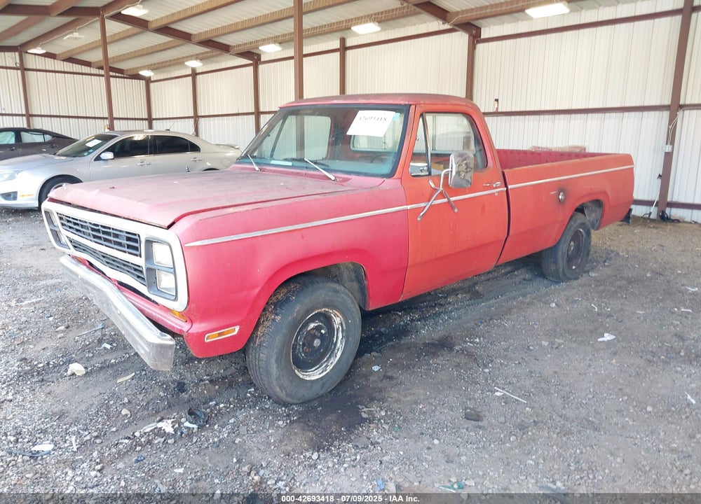 1979 DODGE PICKUP VIN: D14BE9S106154