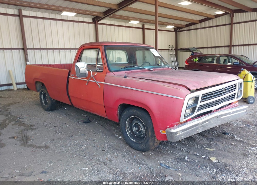 1979 DODGE PICKUP VIN: D14BE9S106154