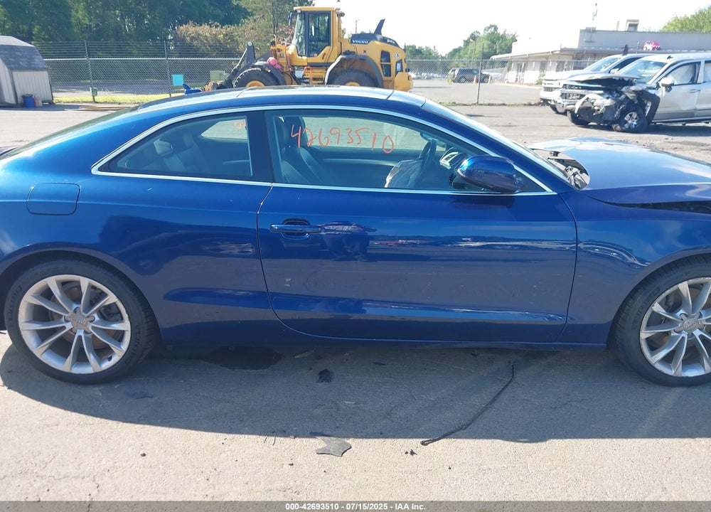 2013 AUDI A5 2.0T PREMIUM VIN: WAULFAFR4DA027500