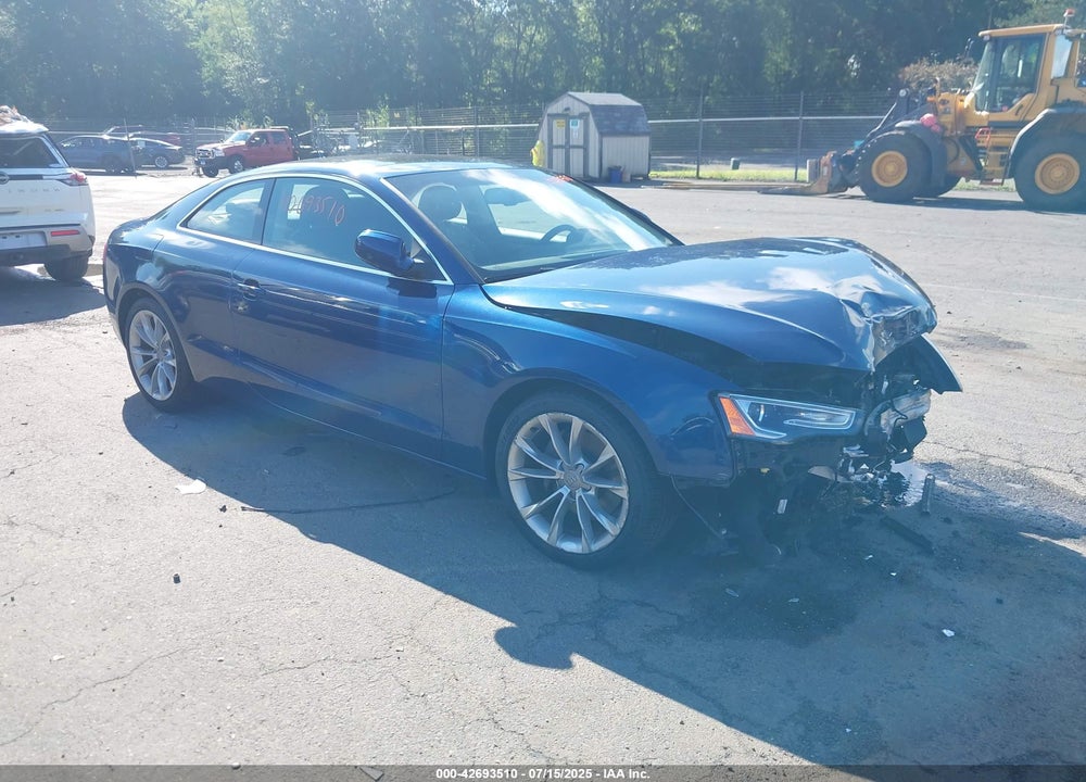 2013 AUDI A5 2.0T PREMIUM VIN: WAULFAFR4DA027500