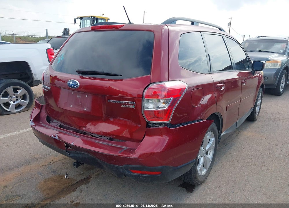 2014 SUBARU FORESTER VIN: JF2SJACC4EG454866