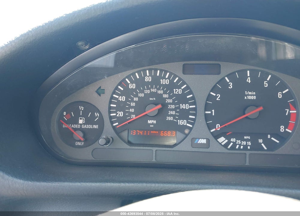 1999 BMW M3 VIN: WBSBK0334XEC39858