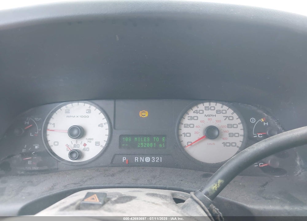 2005 FORD F-250 LARIAT/XL/XLT VIN: 1FTSX21P55EC70752