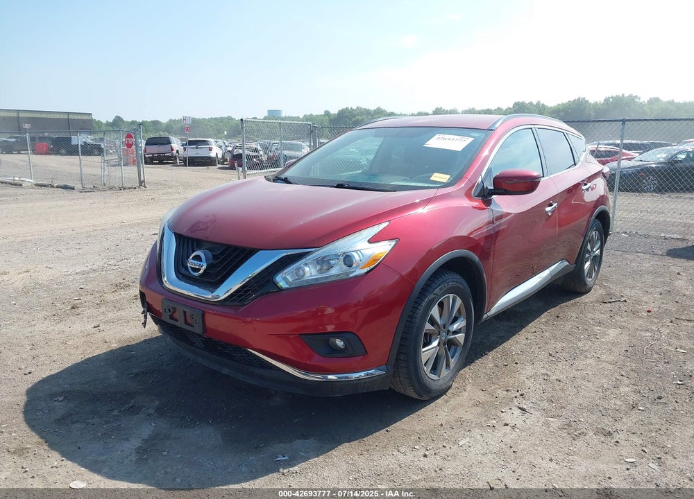 2016 NISSAN MURANO VIN: 5N1AZ2MH1GN135325