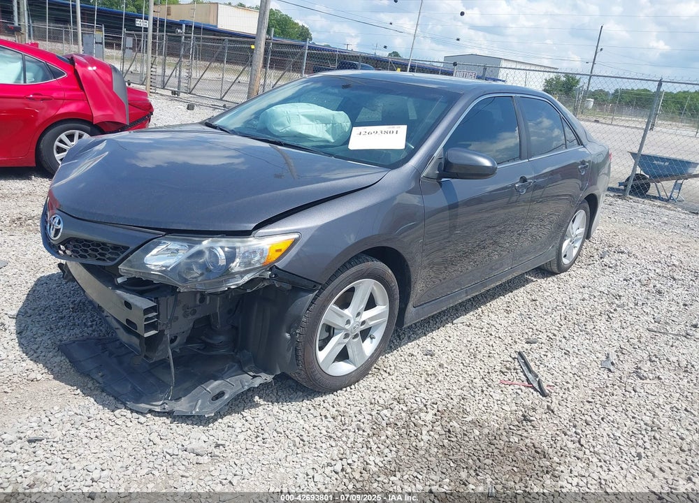 2012 TOYOTA CAMRY VIN: 4T1BF1FK8CU126167