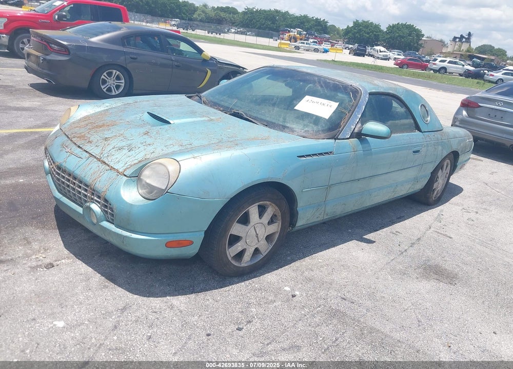 2002 FORD THUNDERBIRD VIN: 1FAHP60A42Y126835