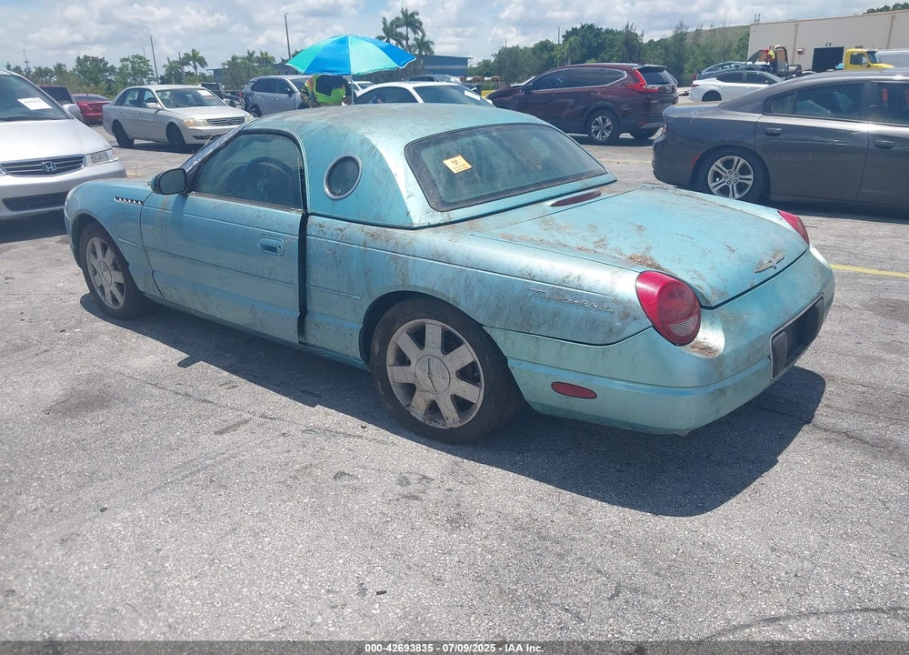 2002 FORD THUNDERBIRD VIN: 1FAHP60A42Y126835