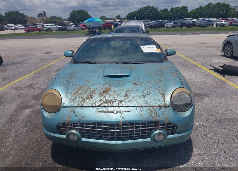2002 FORD THUNDERBIRD VIN: 1FAHP60A42Y126835