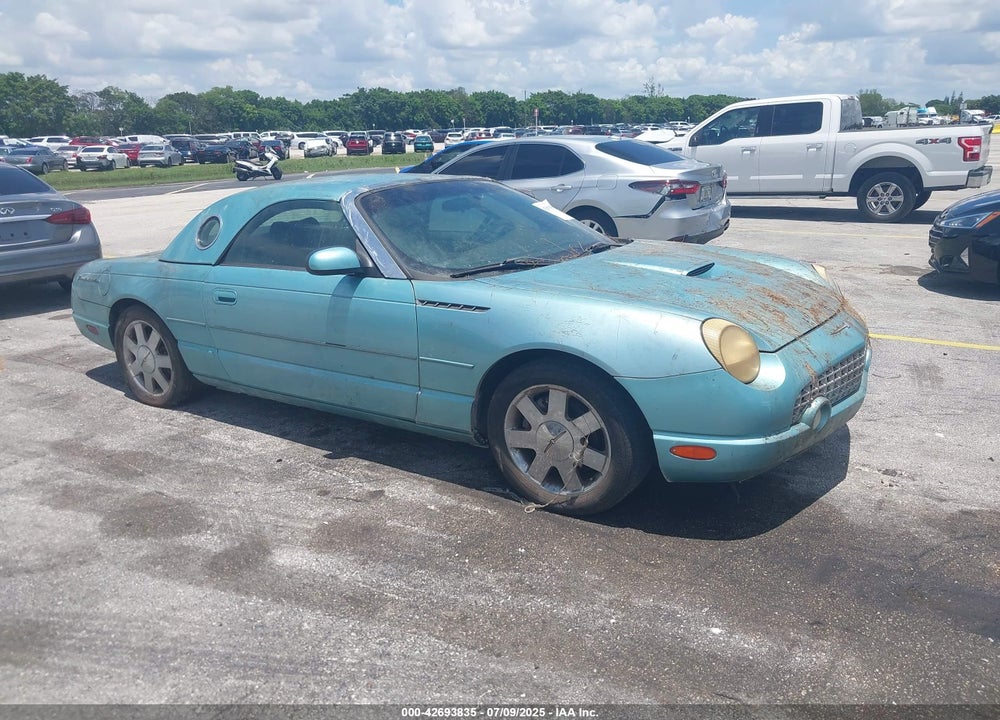 2002 FORD THUNDERBIRD VIN: 1FAHP60A42Y126835