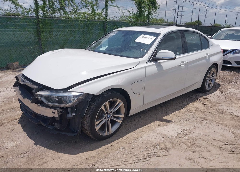 2018 BMW 330E IPERFORMANCE VIN: WBA8E1C5XJA180355