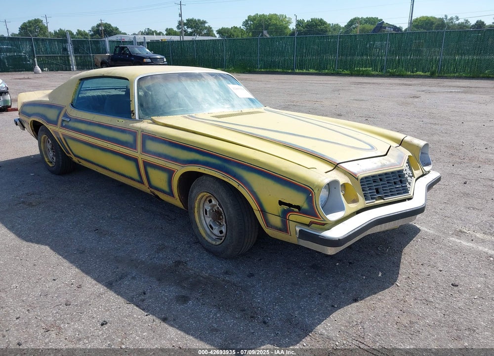 1974 CHEVROLET CAMARO VIN: L087H4N214361