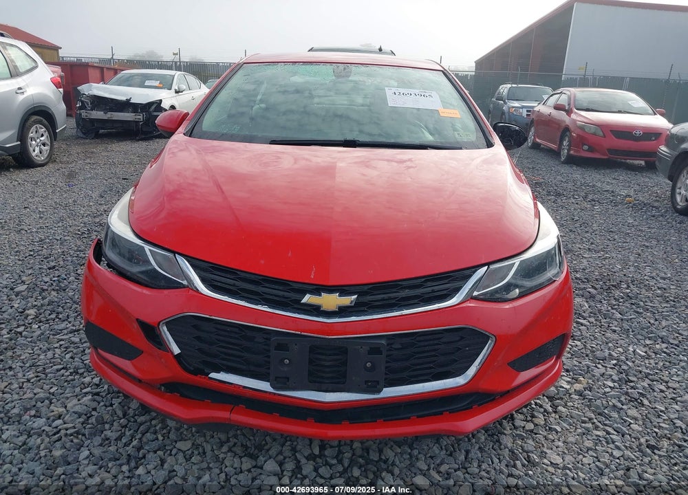 2018 CHEVROLET CRUZE LT AUTO VIN: 1G1BE5SM5J7184635