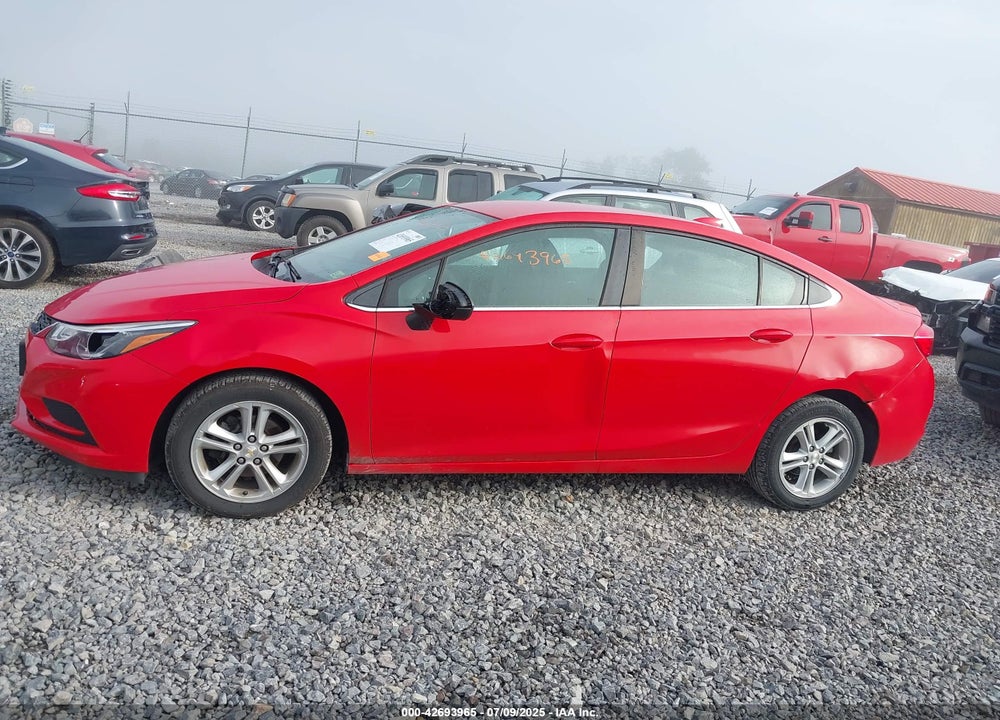 2018 CHEVROLET CRUZE LT AUTO VIN: 1G1BE5SM5J7184635
