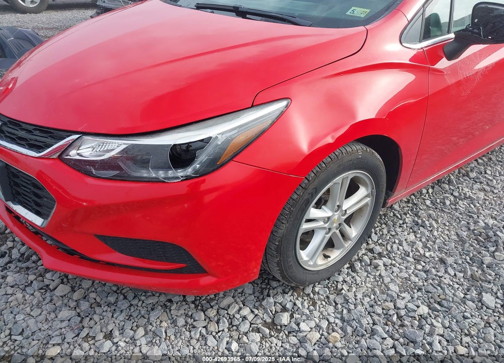 2018 CHEVROLET CRUZE LT AUTO VIN: 1G1BE5SM5J7184635