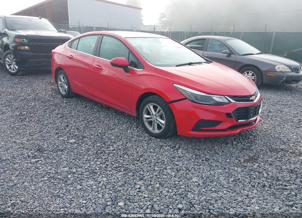 2018 CHEVROLET CRUZE LT AUTO VIN: 1G1BE5SM5J7184635