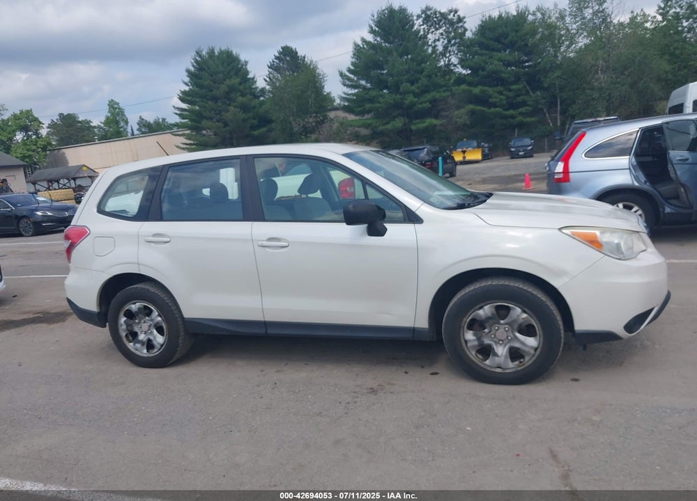 2015 SUBARU FORESTER 2.5I VIN: JF2SJAAC6FH554322