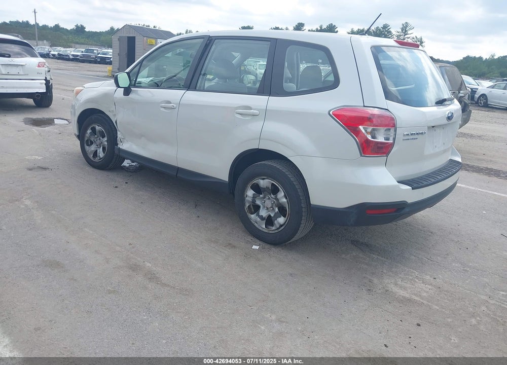 2015 SUBARU FORESTER 2.5I VIN: JF2SJAAC6FH554322