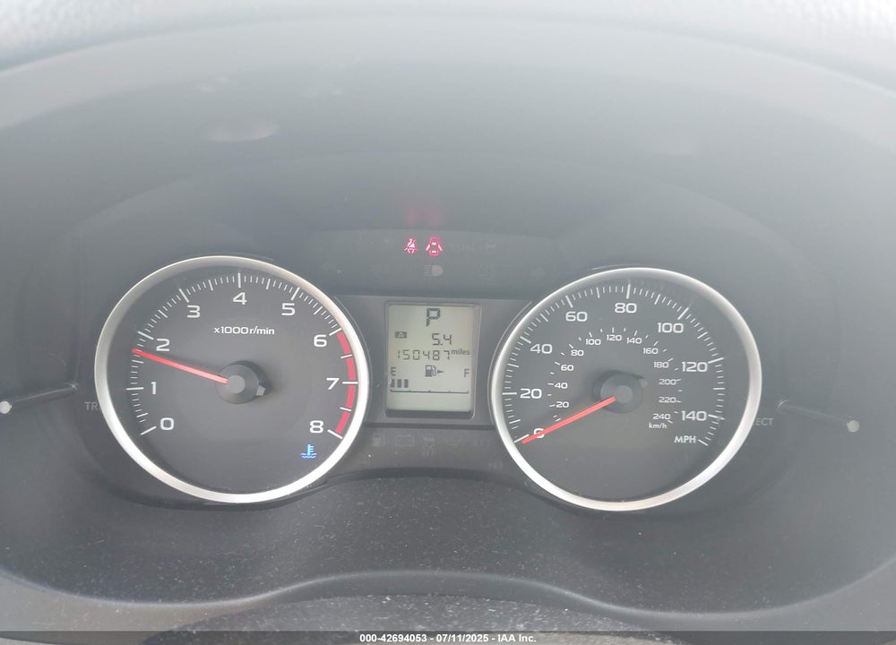 2015 SUBARU FORESTER 2.5I VIN: JF2SJAAC6FH554322