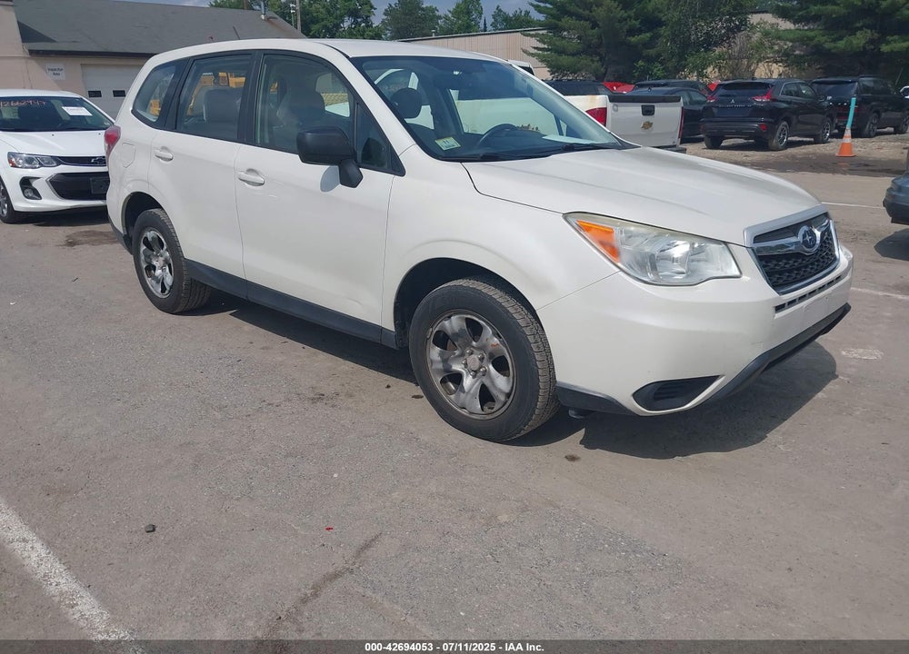 2015 SUBARU FORESTER 2.5I VIN: JF2SJAAC6FH554322