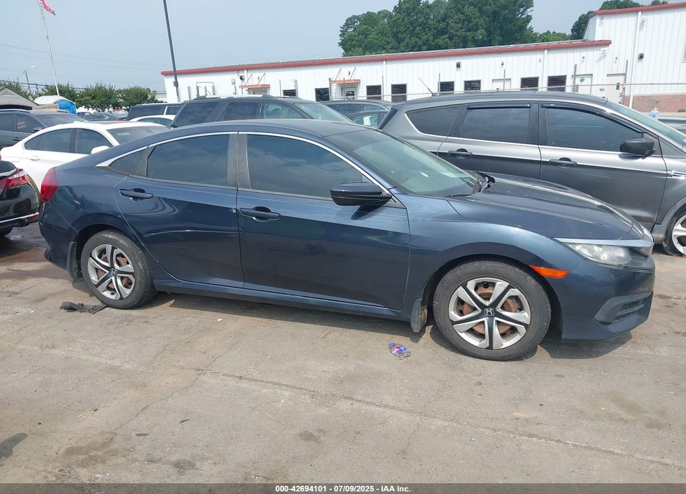 2017 HONDA CIVIC LX VIN: 19XFC2F51HE034547