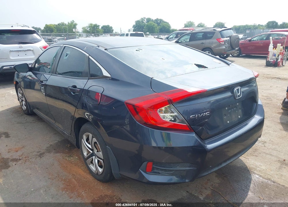 2017 HONDA CIVIC LX VIN: 19XFC2F51HE034547