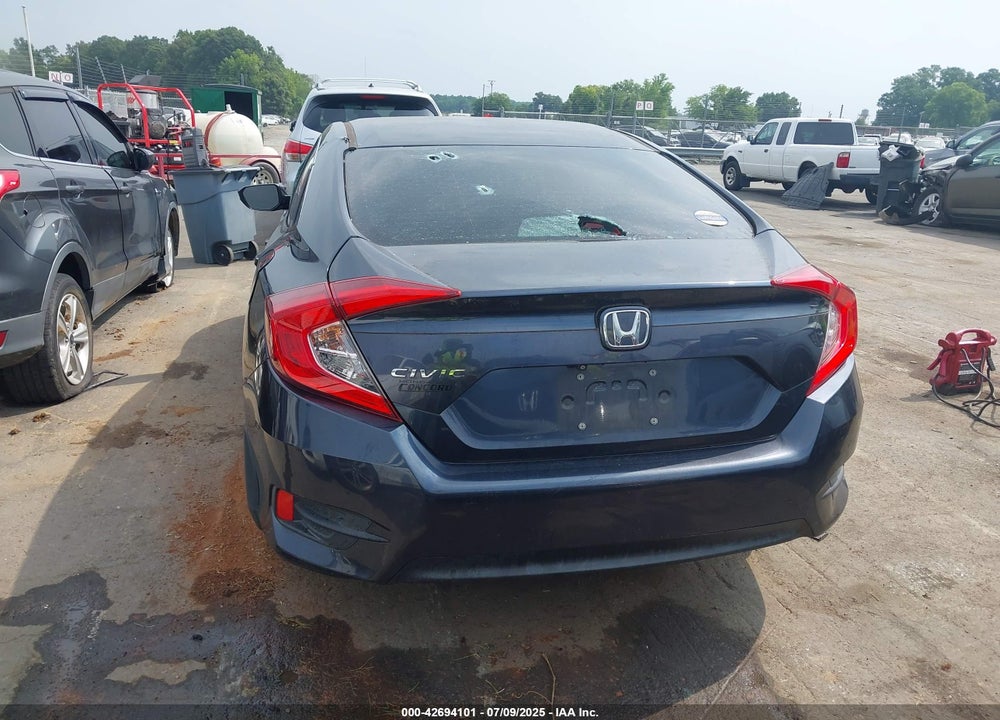 2017 HONDA CIVIC LX VIN: 19XFC2F51HE034547