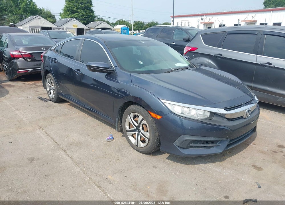 2017 HONDA CIVIC LX VIN: 19XFC2F51HE034547