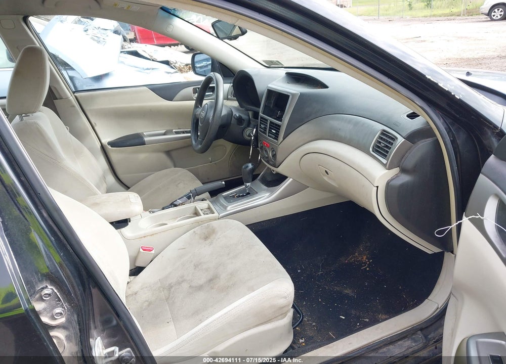 2009 SUBARU IMPREZA VIN: JF1GE61649H502679