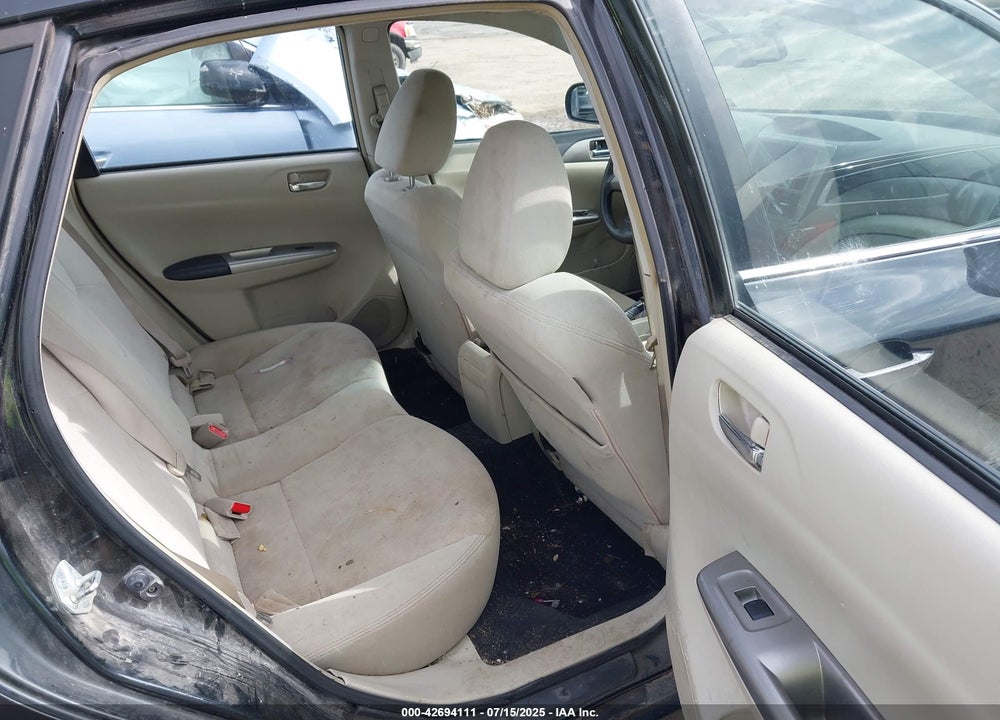2009 SUBARU IMPREZA VIN: JF1GE61649H502679
