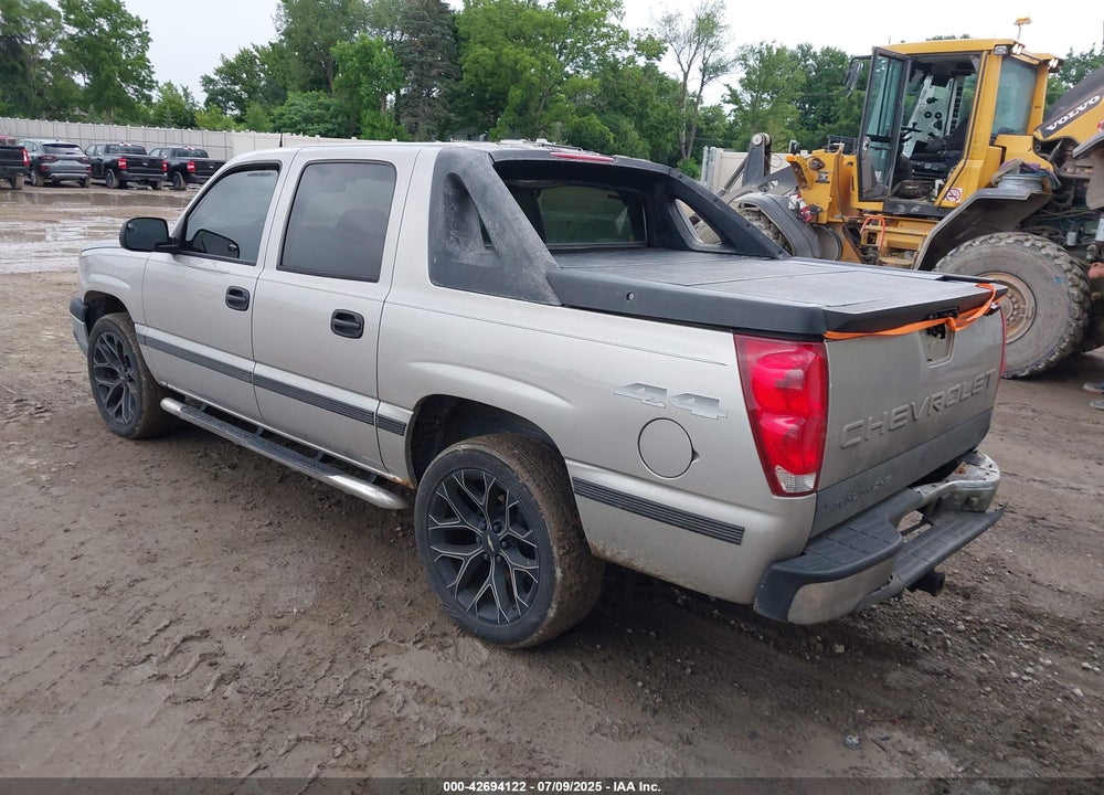 2005 CHEVROLET AVALANCHE 1500 LS VIN: 3GNEK12Z35G244592