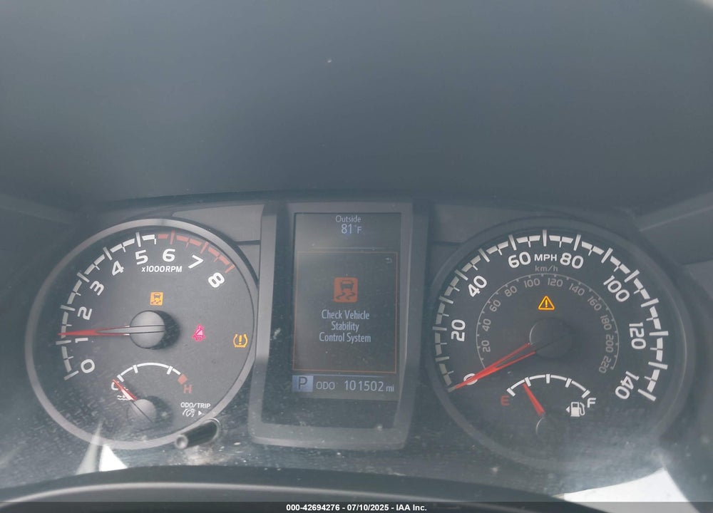 2019 TOYOTA TACOMA SR VIN: 5TFAX5GN4KX135989