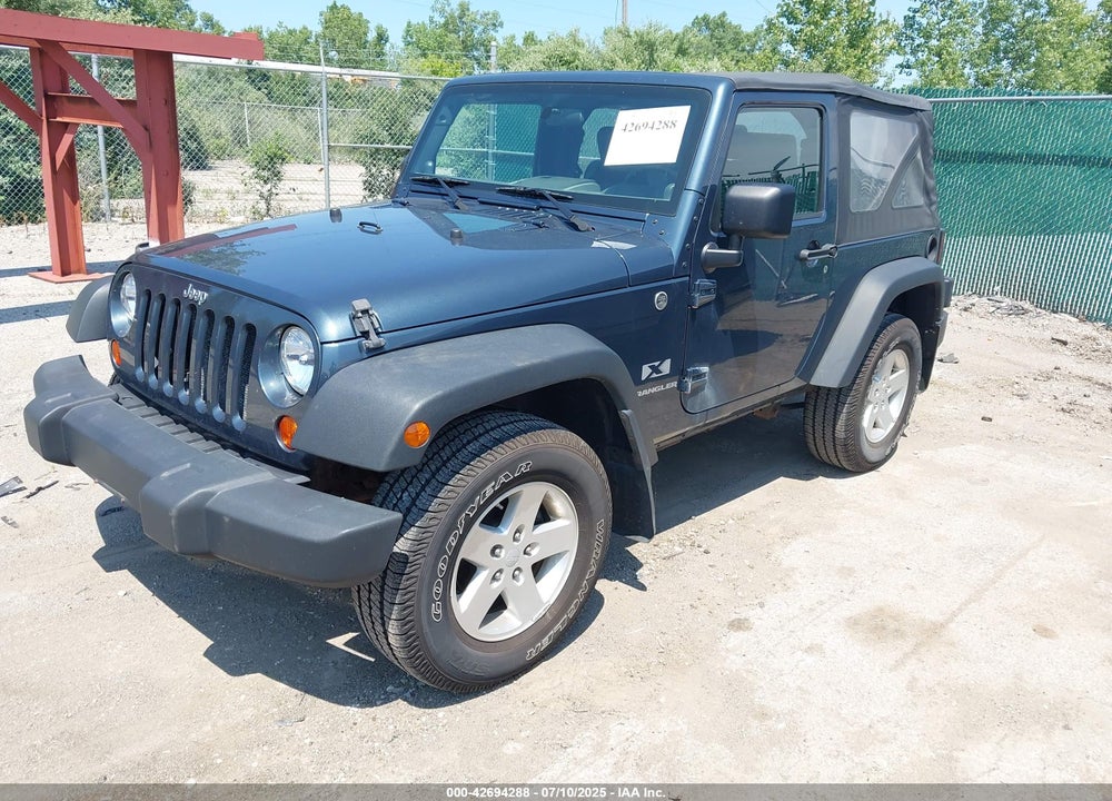 2008 JEEP WRANGLER X VIN: 1J4FA24148L523290