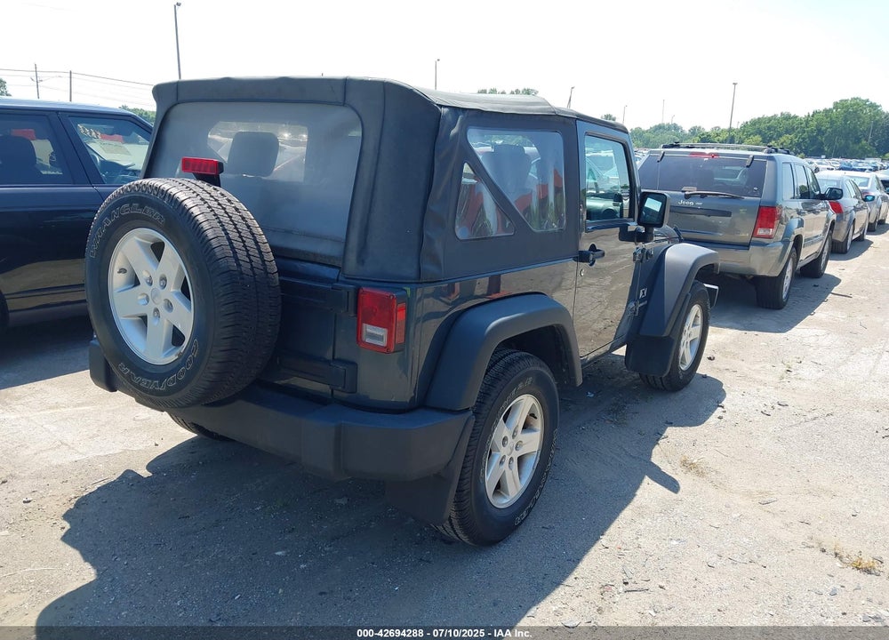 2008 JEEP WRANGLER X VIN: 1J4FA24148L523290