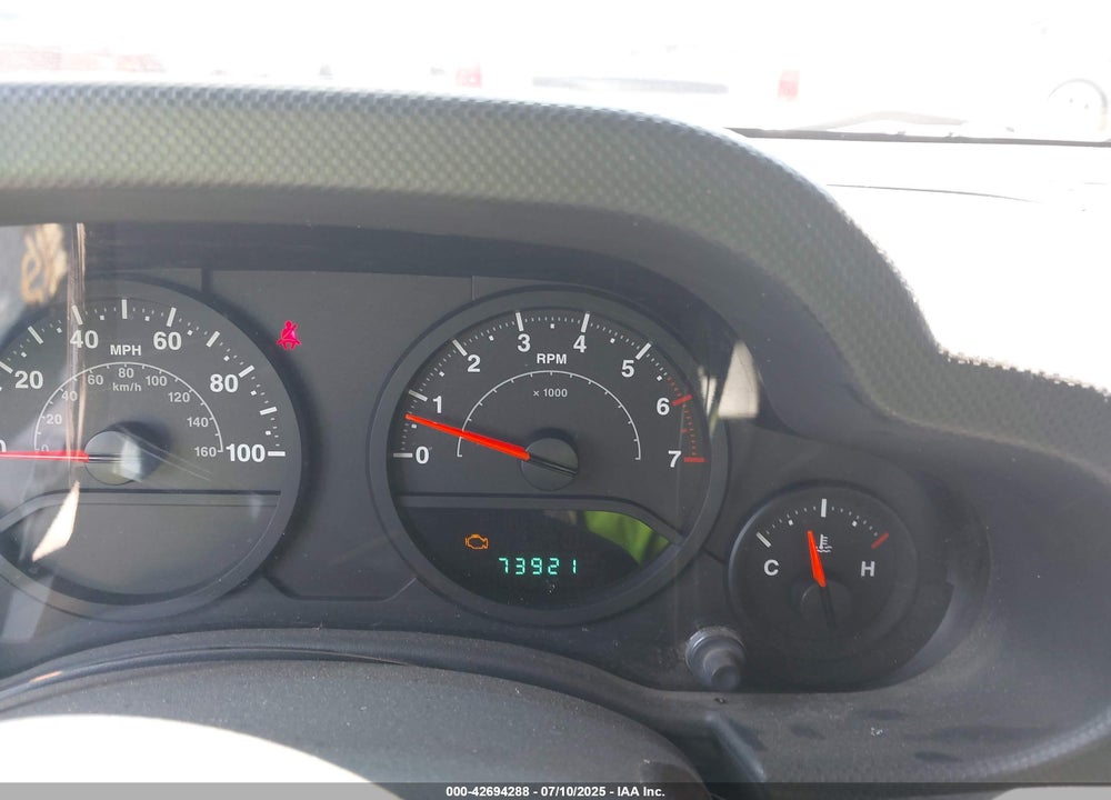 2008 JEEP WRANGLER X VIN: 1J4FA24148L523290
