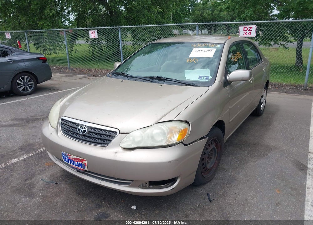 2005 TOYOTA COROLLA LE VIN: 2T1BR30E15C378532